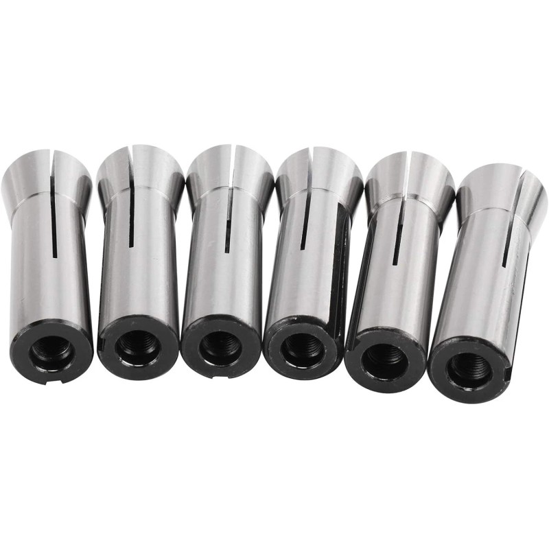 8milelake 23 Piece R8 Collets Set 1/16" to 3/4" for