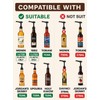 2-Pack Black Plastic Bottle Syrup Pumps – Fits 750ml /