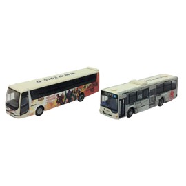 The Bath Collection Bass Collection Odakyu Hakone High Speed Bus Evangelion Wrapping Set of 2 Diorama Supplies (Manufacturer First Order Limited Production)