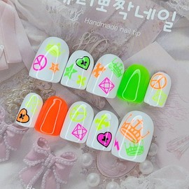 Unikitsch 2 Handmade Nail Tips - Almond S / 유니키치2 수제네일팁 - 아몬드S