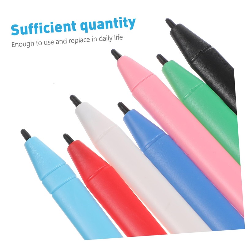OSALADI 7pcs LCD Writing Tablet Stylus Pen - Children's Electronic