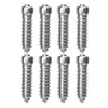 50Pcs Snow Anti Skid Tire Studs Screws M6x6mm Snow Tire