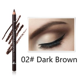 Eyebrow Pencils Set, 12 PCS Dark Brown Eyebrow Eyeliner Pencisl Set, Waterproof Brow Pencils, Easy Makeup Eyeliner Pencils, Natural Looking Long-Lasting Eye Brow Pencils, Eyebrow Pencils Dark Brown