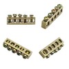 bociloy 12PCS 5 Positions Electrical Wire Screw Terminal Ground Bar,