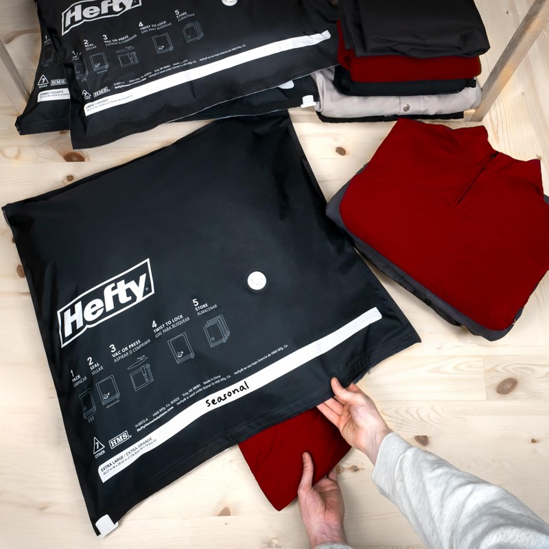 Hefty MAX Shrink-Pak Vacuum Storage Bags Combo Pack – Max