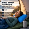 Inflatable Camping Pillow for Travel Comfort – Ultralight Neck Support