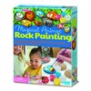 4M 404756 KidzMaker Paint Your Own Garden Rock, Multi Colour