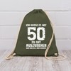 Shirtracer - Gym Bag Backpack - 50th Birthday - Ich