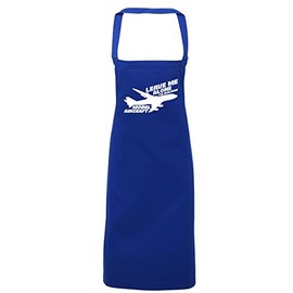 Hippowarehouse Leave Me Alone I'm Building Model Aircraft Apron kitchen cooking painting DIY onesize adult