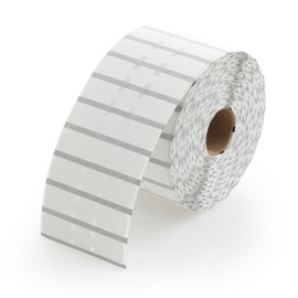 Zebra Compatible 17757 Jewelry Labels - Barbell Style, 2.2” x .5” - 2490 Labels Per Roll, 1 Roll Per Package