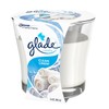 Glade Candle Jar, Air Freshener, Clean Linen, 3.4 Oz