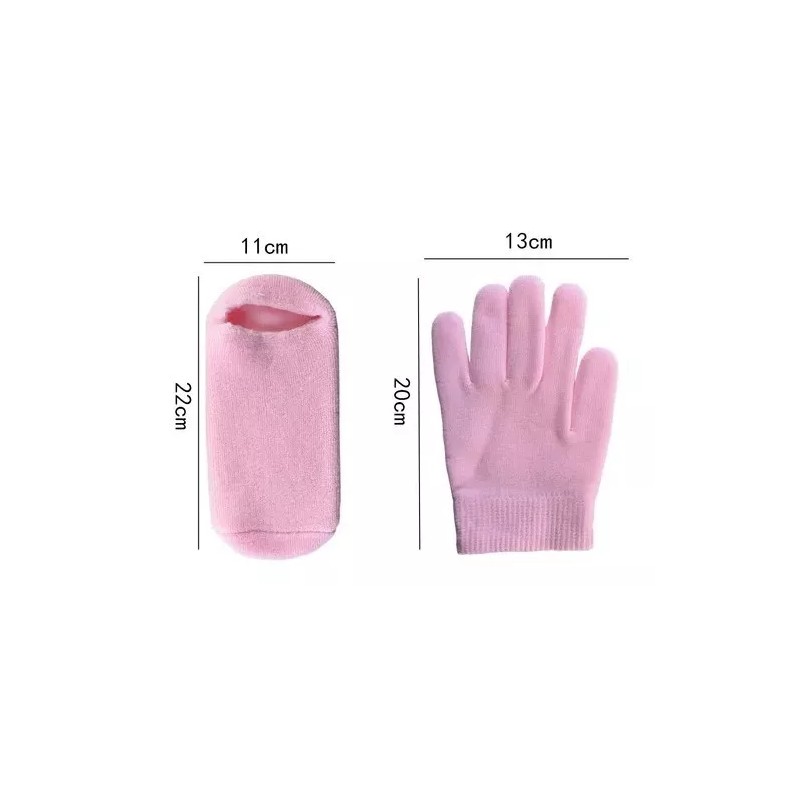 Quality Calcetines Y Guantes De Gel Spa Hidratantes Y Exfoliantes