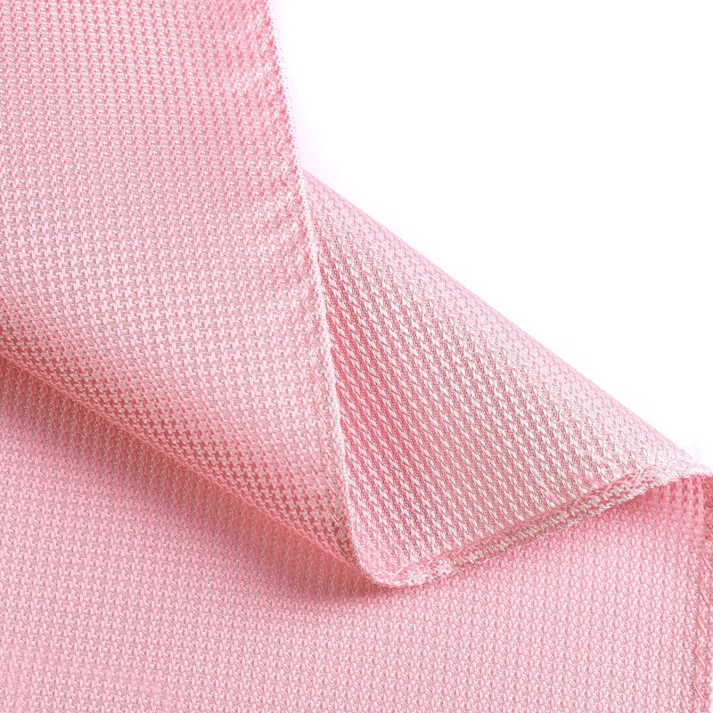 fortunatever Mens Solid Pocket Square (Pink)