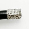 SHDIATOOL Diamond Core Drill Bits 2PCS 1/4 Inch for Porcelain