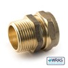 15 mm x 1/2 Compression x BSP Parraler Male -