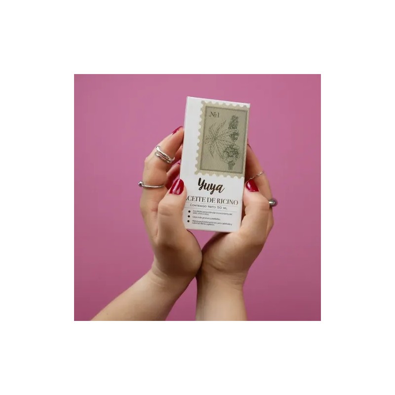 Aceite Ricino Yuya Tópico Hidratante Piel Cejas Cabello 50ml