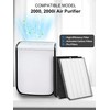 2000 Replacement Filter Compatible with Air Doctor 2000 Air Purifier