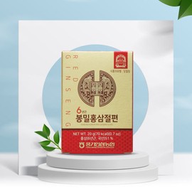 Hwangpungjeong 풍기인삼농협 황풍정 6년근 홍삼절편 20g x 10개 Punggi Ginseng Cooperative 6-Year-Old Red Ginseng Slices 20g x 10 Packs