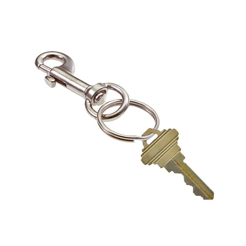 Lucky Line 2-1/8" Bolt Snap Nickel Plated Zinc (45101)