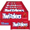 TWIZZLERS Twists Strawberry Flavored Licorice Style, Chewy Candy Packs, 2.5