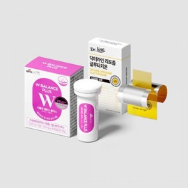 Glutathione + Lactobacillus SET Doctor Line Liposome Glutathione Film + W Balance Plus Women’s Antioxidant / 글루타치온+유산균 SET 닥터라인 리포좀 글루타치온필름+더블유밸런스 플러스 여성 항산화