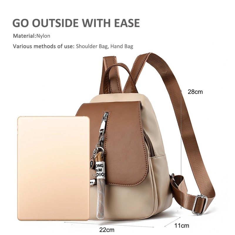 NICOLE & DORIS Mini Backpacks for Women Small Cute Backpacks