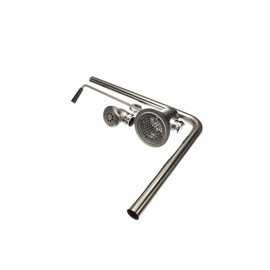 T&S Brass B-3952-01 Waste Twist, 3-1/2-Inch X 2-Inch W/ Overflow