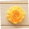 LALAFINA Burr Flower DIY Hair Accessories 30pcs Shabby Chiffon Flowers