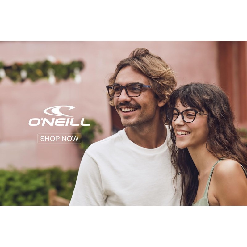 O'Neill Women's Round Eyeglass Frame (Model ONO-4530-104) Made of Tr90