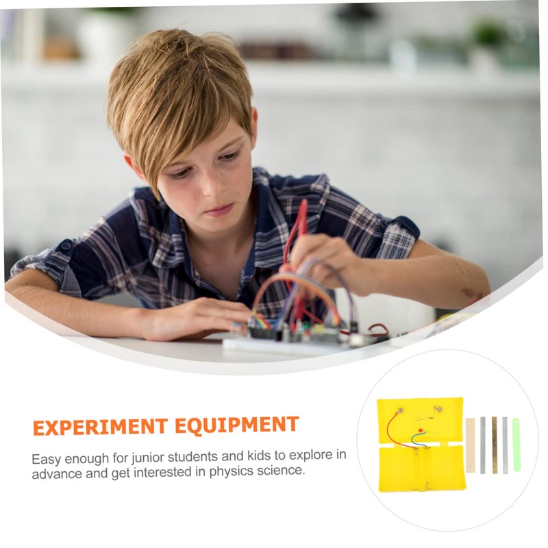 Hohopeti Conductive Experimental Materials Plastic Conductivity Experiment Kit for Physics