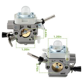 partszen 4147-120-0625 Carburetor Kit Fit for Stihl FS260 FS260C FS260R FS260RC FS360C FS240 FS240C FS240R FS240RC FS410C Brush Cutter 41471200625 Carb with 4147 141 0300 Air Filter Parts