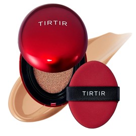 TIRTIR TIRTIR Mask Fit Red Cushion Foundation | Full coverage, Weighless, Skin fit, Satin Glow Finish, Korean cushion foundation (#29C Taupe Beige, 0.63 Fl Oz (Pack of 1))