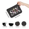 Musical Bag Six Broadway Musical Inspired Zipper Makeup Bag for