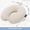 Gosider Memory Foam Neck Pillow Comfortable Travel Neck Pillow Neck