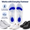 Silicone Gel Insoles for Flat Feet – Shock-Absorbing Arch Support