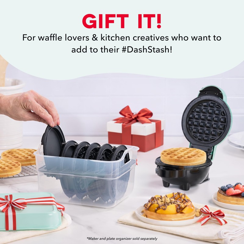 Dash MultiMaker® Mini System Removable Plate Set - Nonstick Replacement