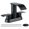 Ultimate Unicorn Bathroom Faucet for Sink Matte Black, 4 Inch