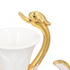 Swan Shape Dinnerware Set Light Luxury Exquisite Elegant Swan Shape