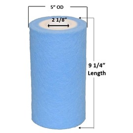 New PRB35-IN Longer Lasting Meltblown Spa Filter, Compatible With Pleatco PRB35-IN, Unicel C-4335, Guardian 409-219, Filbur FC-2385, 03FIL1300, 17-2482, 25393, 303557, 817-3501, R173431, 2 Pack