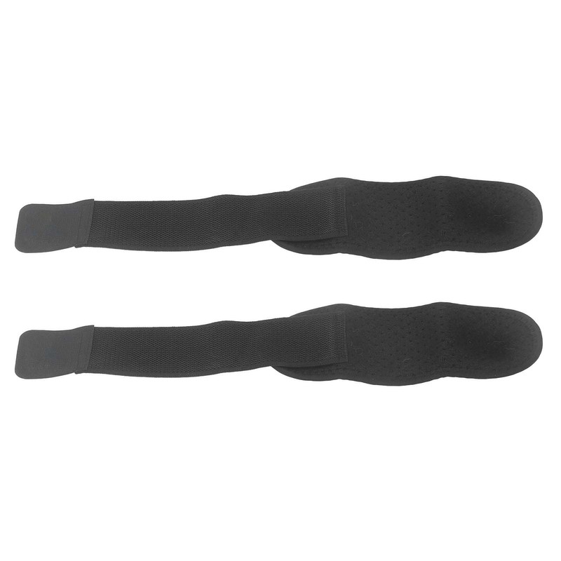 2Pcs Wrist Wraps Black Adjustable Breathable Elastic Skin Friendly Soft