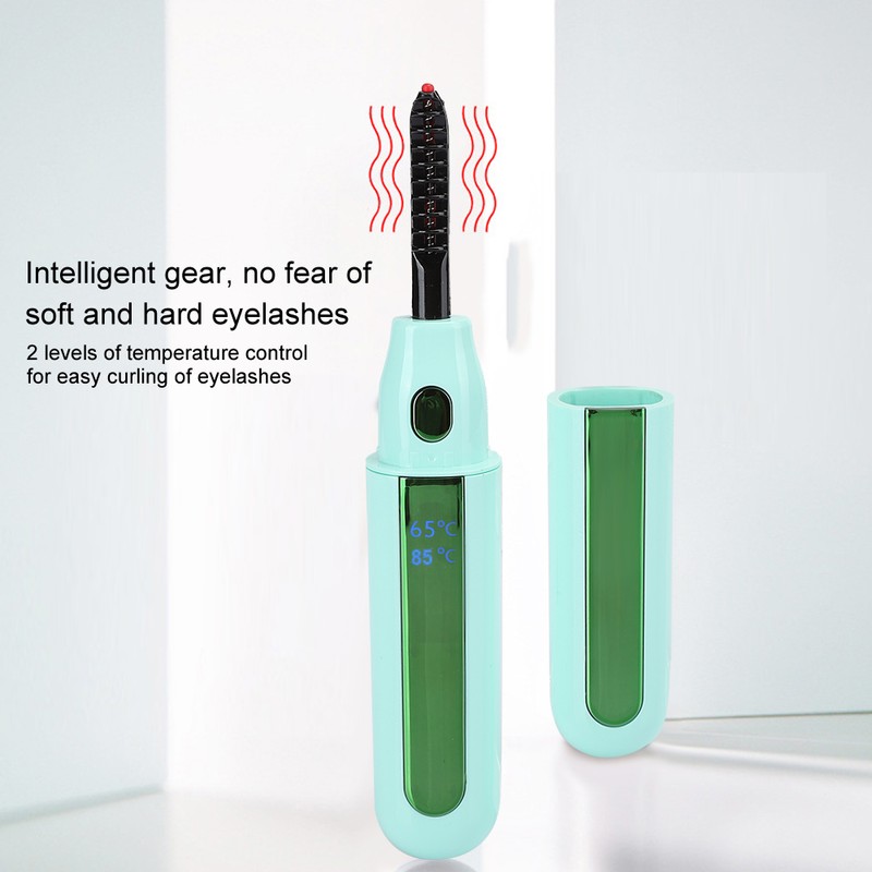Eyelash Curler Natural Electric Eyelash Curler Fast Heating Long Lasting