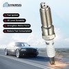 SYKRSS 6509 Iridium Spark Plugs 4 Pack Compatible with Mazda
