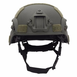 Haverain Tactical Helmet, Airsoft Helmet, Cosplay, Outdoor, Airsoft Helmet, Survival Game, Equipment, Beginner, Replica, Multifunctional, ABS, One Size Fits All (Green)
