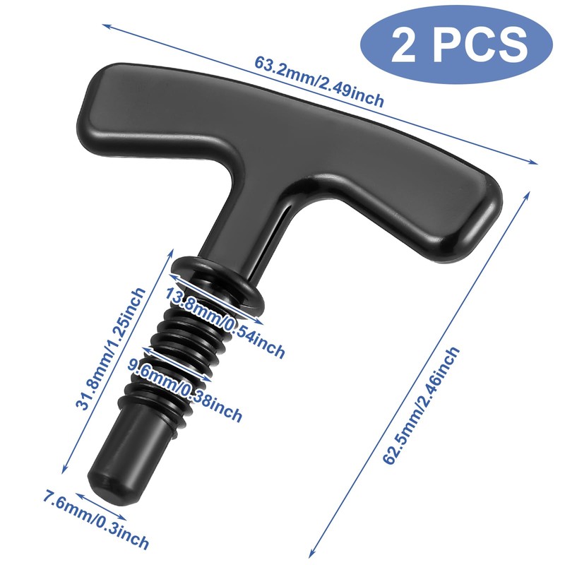 Lasnten 2 Pack Remover for Drain Covers Drain T Puller