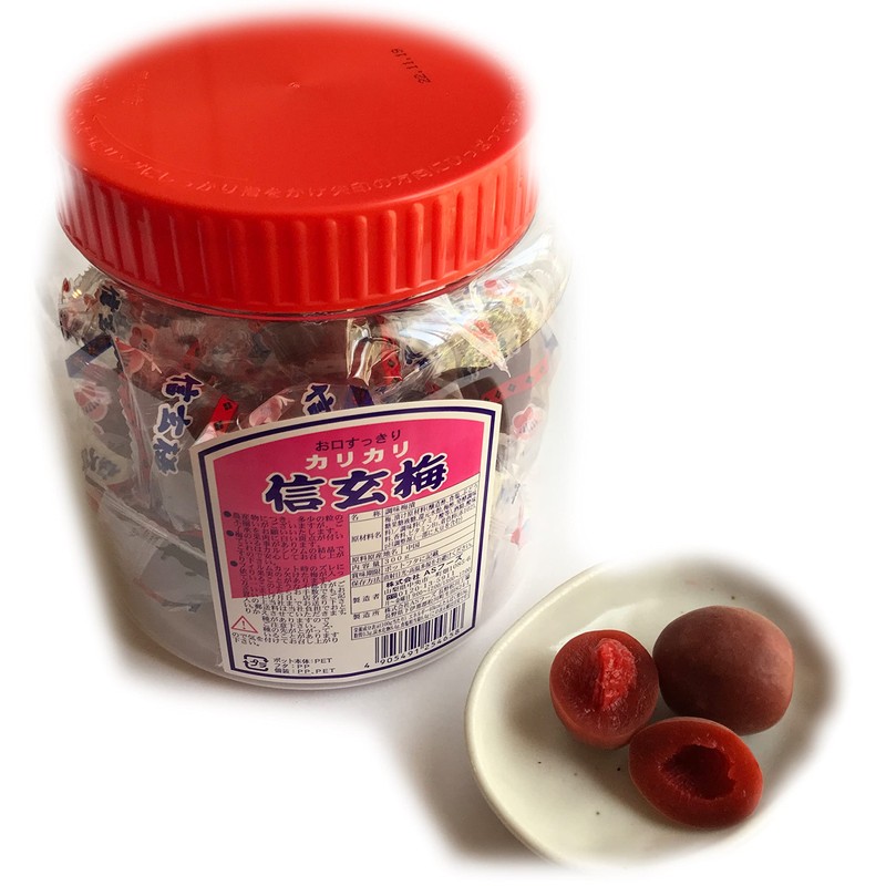 AS Foods Crispy Shingen Plum Plum, 10.6 oz (300 g)