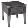 Signature Design by Ashley Todoe Rectangular End Table Dark Gray