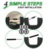 Sun Visor Repair Kit for Jeep Wrangler JK JKU 2007-2017