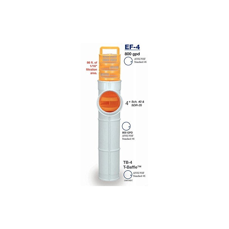 Tuf-Tite Effluent Filter EF-4 Combo
