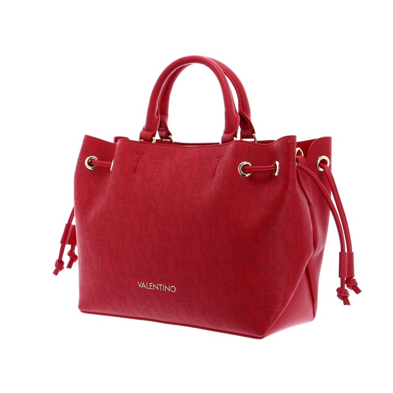VALENTINO Wave Rosso Handbag, red