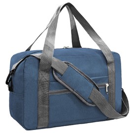 for Easyjet Airlines Cabin Bag 45x36x20 cm Underseat Travel Foldable Duffel Bag Holdall Tote Bags Overnight Carry on Luggage for Women and Men(30L, Navy Blue)